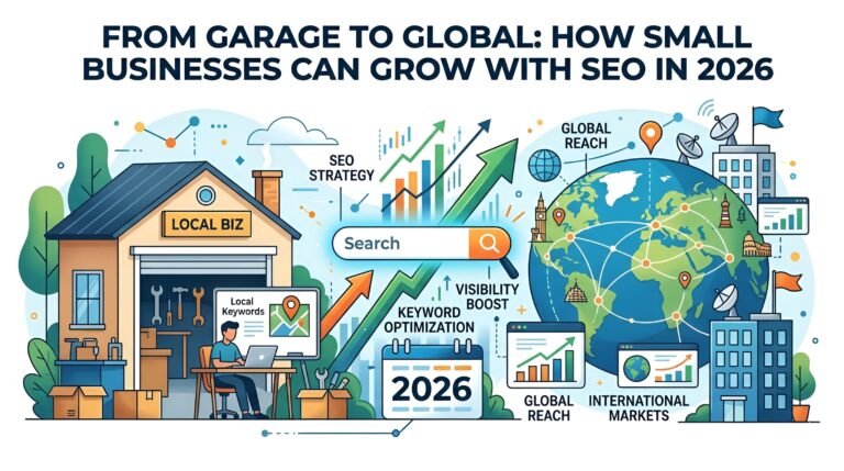 From Garage to Global: How Small Businesses Can Grow with SEO in 2026 Garage to Global