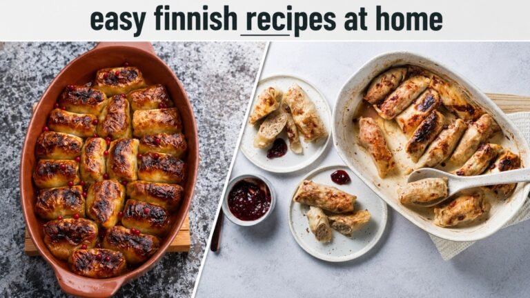Easy Finnish Recipes at Home: 10 Traditional Dishes Anyone Can Make easy finnish recipes at home