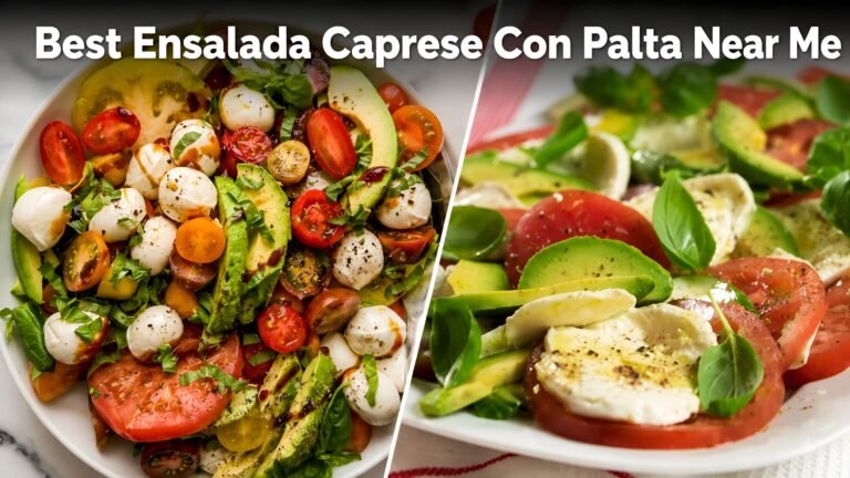 Best Ensalada Caprese Con Palta Near Me: Fresh Avocado Caprese Guide Best Ensalada Caprese Con Palta Near Me