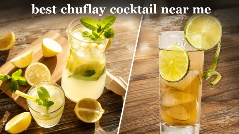 Best Chuflay Cocktail Near Me