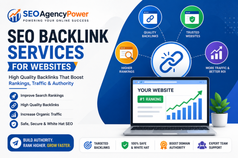 SEOAgencyPower SEO Backlink Services for Websites SEOAgencyPower